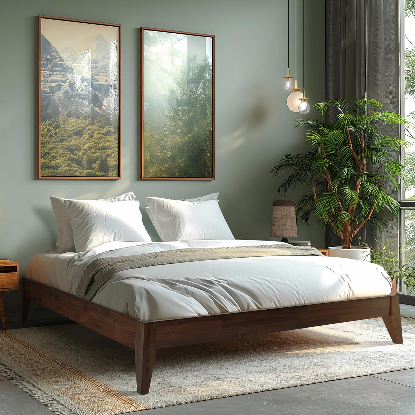 Acacia Mervyn Bed Frame No Headboard