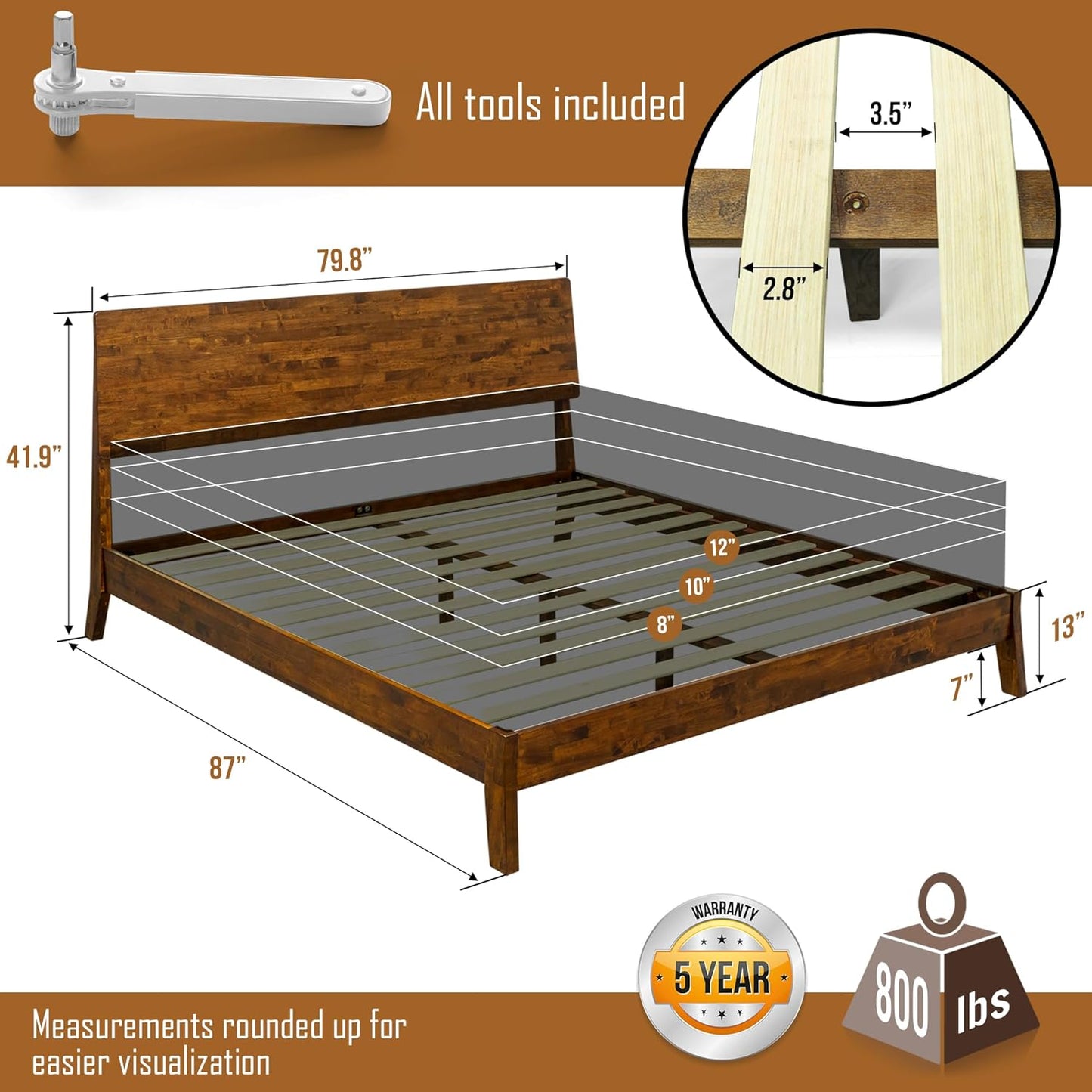 Acacia Serenity Bed Frame