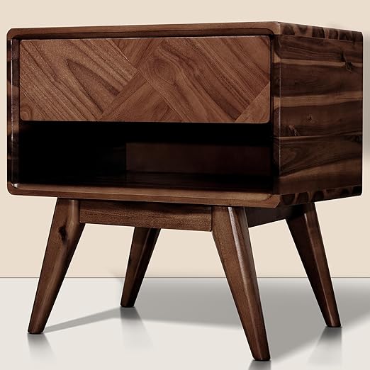 Laden Nightstand with Storage Drawer