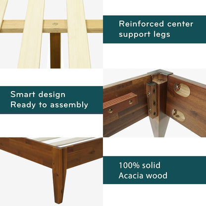 Acacia Mervyn Bed Frame No Headboard