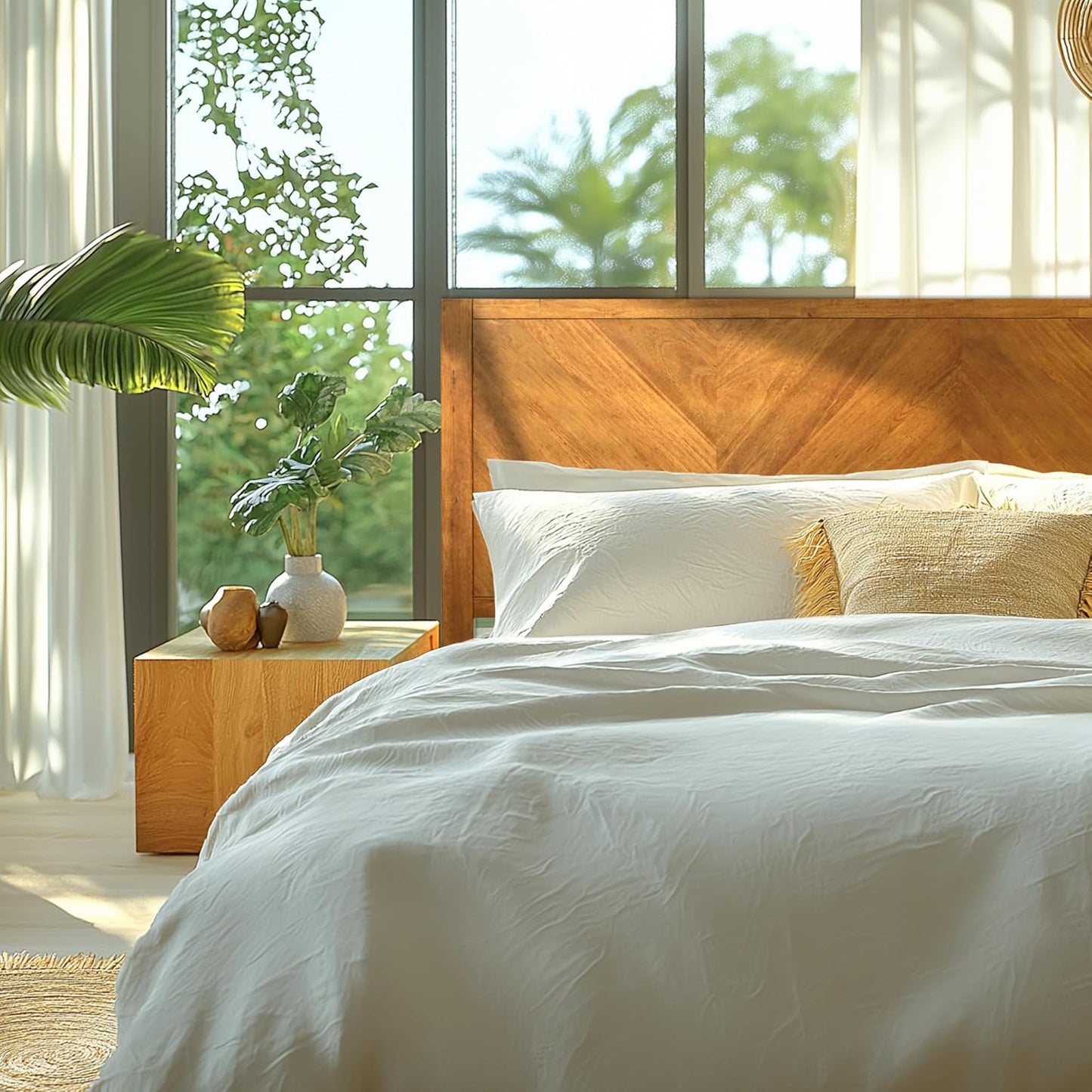 Acacia Alander Bed Frame