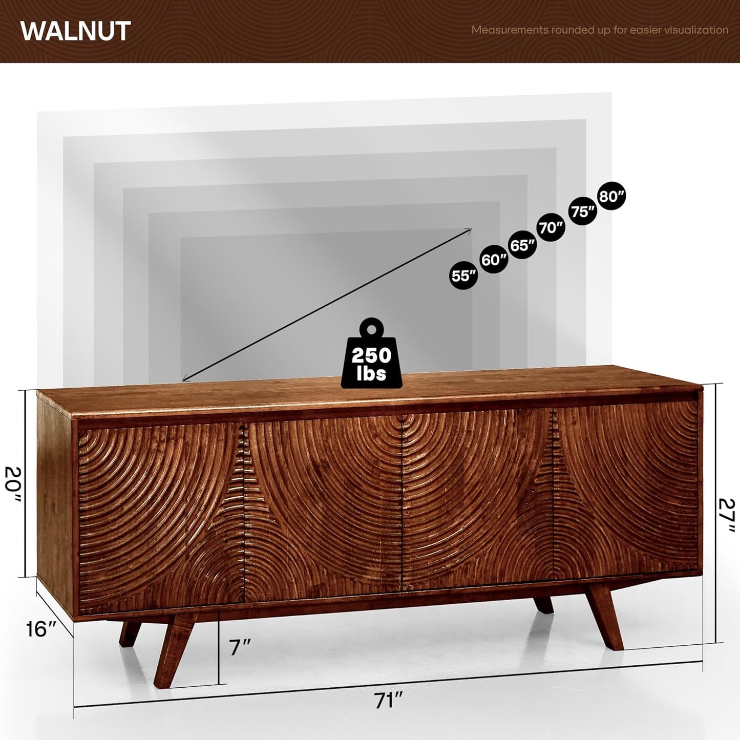 Acacia Harmony TV Stand