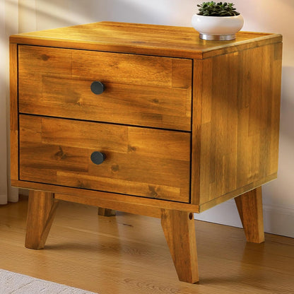 Silvia Nightstand with 2 Drawers