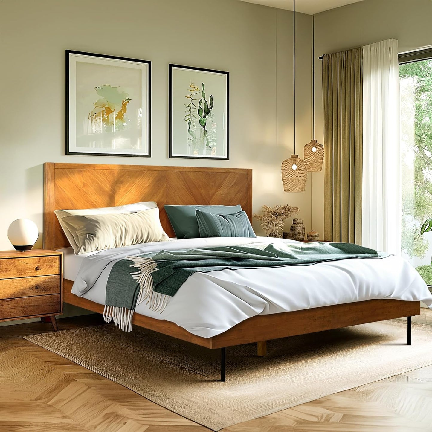 Acacia Alander Bed Frame