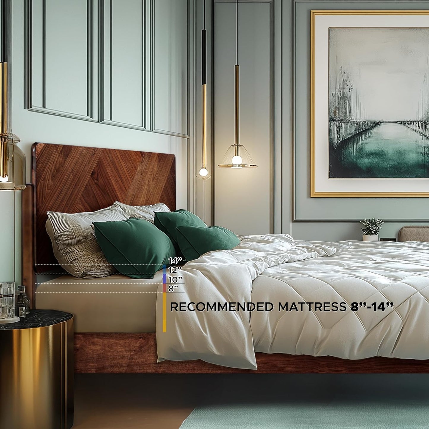 Bifrost Solid Acacia Wood Bed