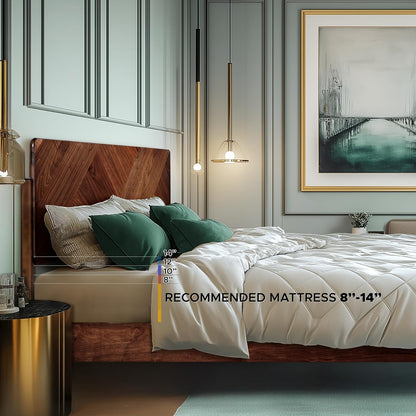 Bifrost Solid Acacia Wood Bed