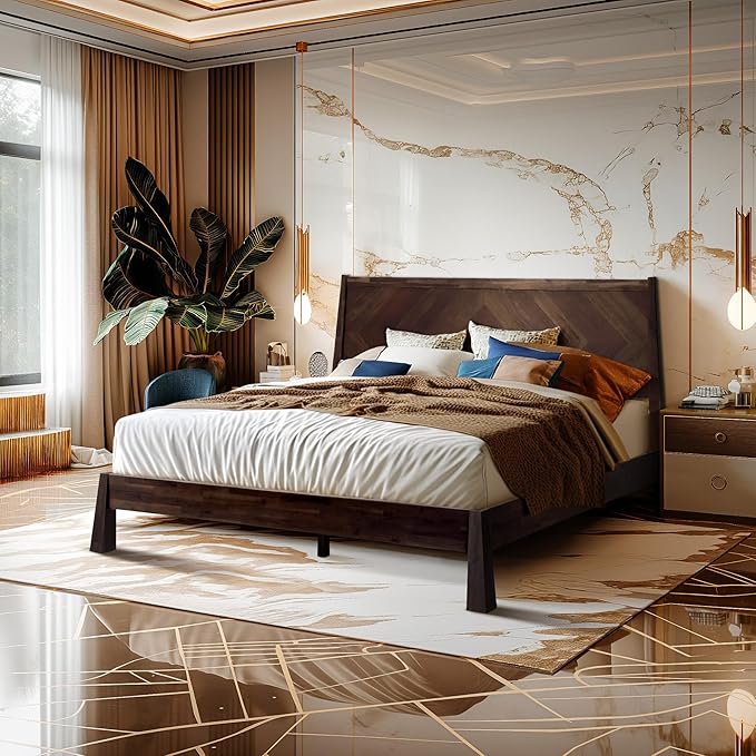 RORNS Sphinx Bed Frame with Headboard