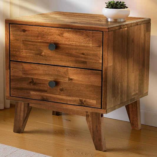 Silvia Nightstand with 2 Drawers