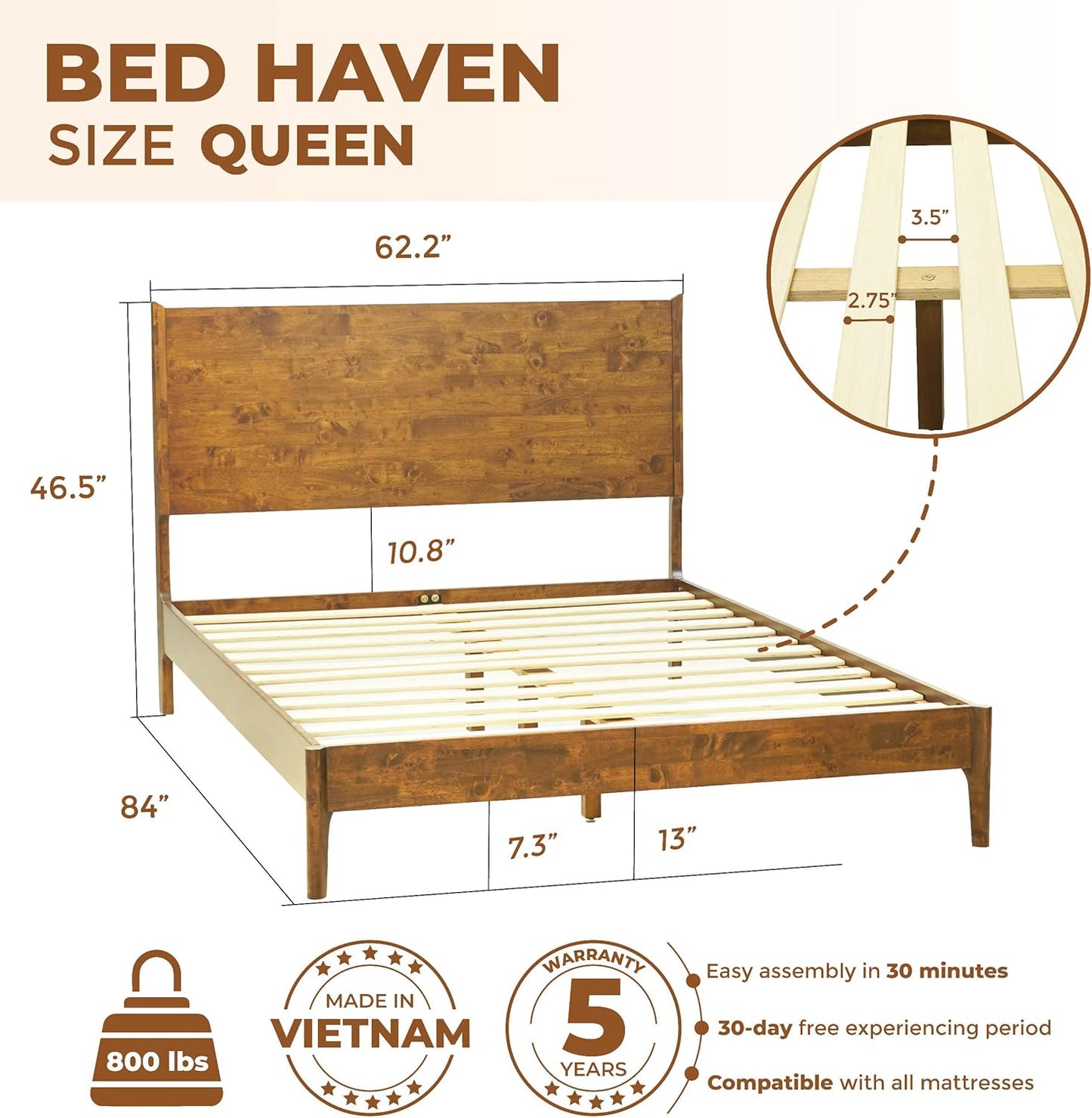 Acacia Haven Bed Frame