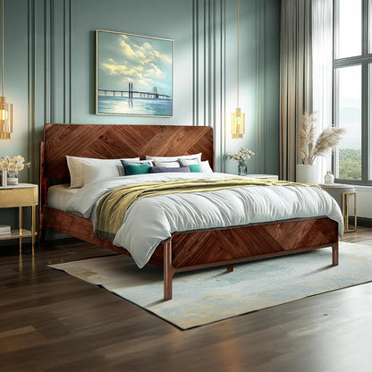 Bifrost Solid Acacia Wood Bed