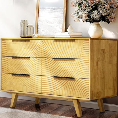 Acacia Harmony Dresser with 6 Drawers