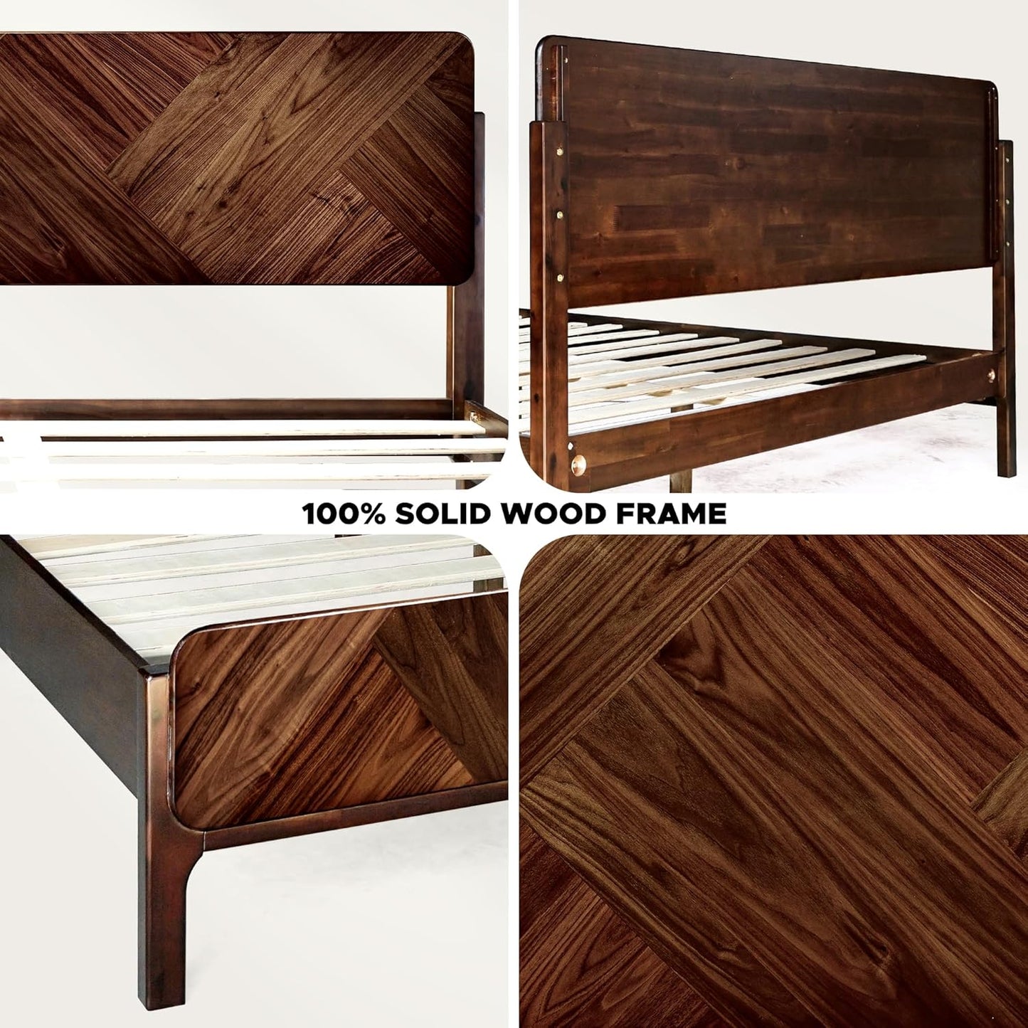 Bifrost Solid Acacia Wood Bed