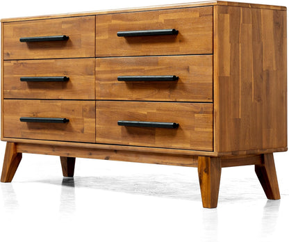 Acacia Legacy Dresser with 6 Drawers