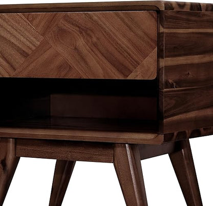 Laden Nightstand with Storage Drawer