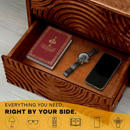 Harmony Nightstand with 2 Drawers