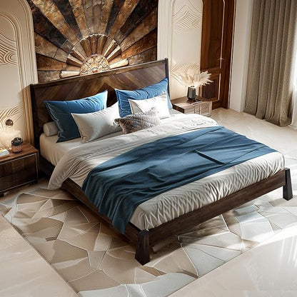 RORNS Sphinx Bed Frame with Headboard