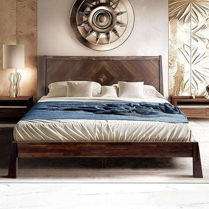 RORNS Sphinx Bed Frame with Headboard