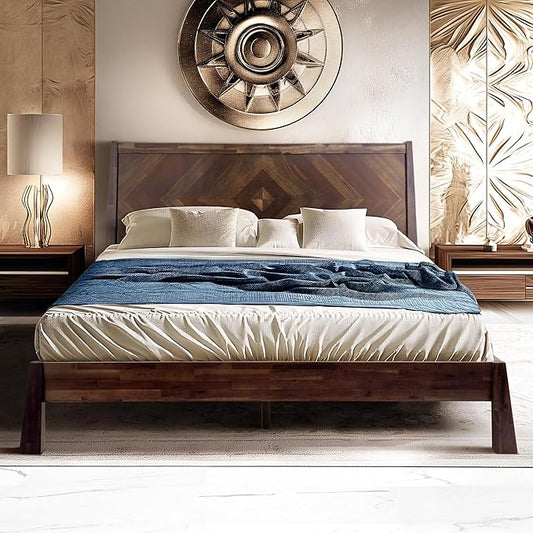 RORNS Sphinx Bed Frame with Headboard