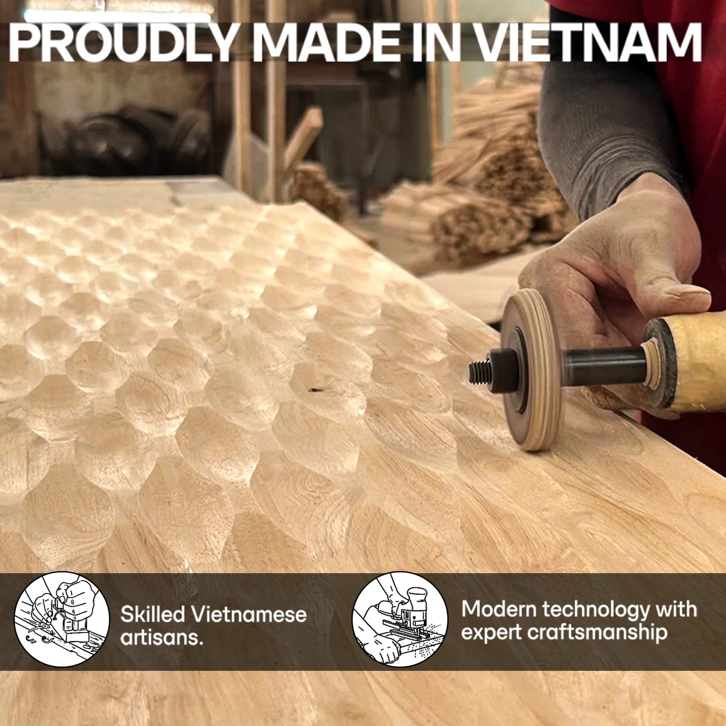 Acacia Elara Dresser with 5 Drawers